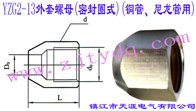 YZG2-13ĸ(ܷȦʽ)(~)Outer Liner Nut