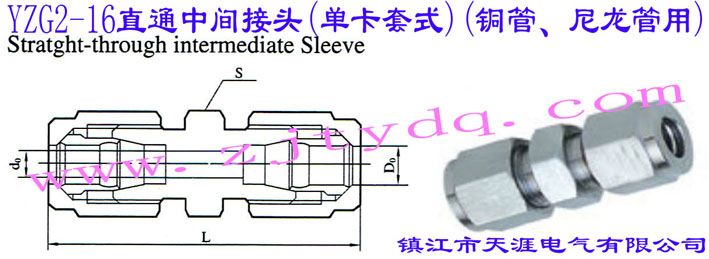 YZG2-16ֱͨg^(οʽ)(~)Straight-through Intermediate Sleeve